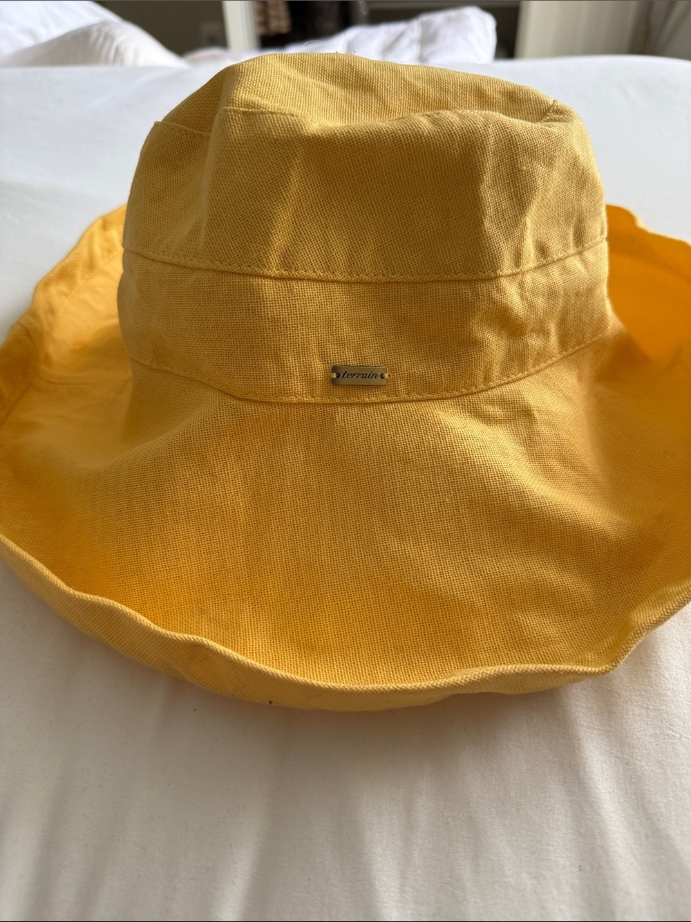 Kids' Yellow Sun Bucket Hat